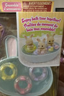 Calico Critters Triplets Baby Bathtime Set  Free Shipping    