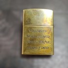 Zippo Vietnam Duc Co 73-74 Nude Lovers In-country Lighter