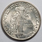 1944-p Mercury Dime Brilliant Uncirculated  bu 