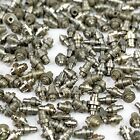 100 Tiny Watch Barrel Arbors Parts Gears Silver Steampunk Art Watchmaker Lot Cog