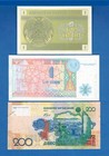 Kazakhstan P-1 P-7 P-28 Uncirculated Banknote Set   1