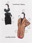 Vintage Uncut 1955 Little Edie Grey Gardens Paper Dolls  1 Top Reproduction rare