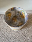 Classic Winnie The Pooh Waste Basket 10  With Plastic Liner