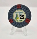 El Rancho Vegas Las Vegas Nevada 1955  25 Casino Chip N1560