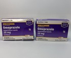 2x Boxes Omeprazole 20 Mg 42 Delayed-release Acid Reducer Capsules  Exp 08 2026