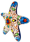 Talavera Star Fish Animal Wall Art Ceramic Pottery 9 5  Starfish Ceramic
