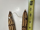 Vintage Aboriginal Mulga Wood Clapping Music Sticks Pokerwork Ceremony