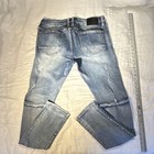 Rue21 Skinny Light Blue Denim Jeans Distressed 5-pocket Men s