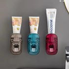 Automatic Toothpaste Dispenser     Wall Mount Toothbrush Holder