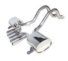 For 97-04 Chevy Corvette C5 z06 5 7l Ls V8 Dual 4  Tip Muffler Catback Exhaust