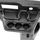 Carbon Fiber Radio Panel Dash Cover W hardware For Ezgo Txt 94 5-96 Abs Plastic