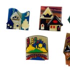 Vintage Lucinda House People Women Book Music   Pin Brooch Lot Of 13