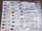 Lots 52 Pcs Different World Banknotes Paper Money Foreign Unc Collection Gift