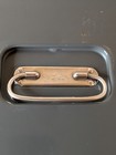 Vintage Asco Steelmaster Office Box Metal Cash Strong Lock Box Grey Industrial
