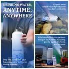 Aquatabs Water Purifier Water Bottle With 50 Water Purification Tablets