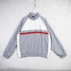 Vintage Fila Mens Tennis Us Open Track Suit Jacket   Pants Size X-large Gray 90s