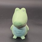 Hallmark Keepsake First Tooth Ceramic Trinket Box Alligator Dinosaur Baby Gift