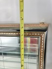Horchow Hanging Display Case Cabinet  Magnetic Closure