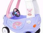 Little Tikes Fairy Cozy Coupe Large Ride-on Car For Kids Indoor Outdoor Fun