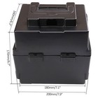 Battery Box Storage Case Battery Holder Tray For Atv Quad Go Kart Scooter E-bike