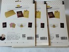 New Heidi Swapp Minc  Glitter Paper 3 Pkg Of 4 Sheets Pink Gold Silver 6 X 8