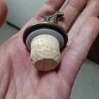 Blanton s Single Barrel Bourbon Whiskey  Horse   Jockey Cork Stopper  Letter B