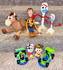  wow  Rare Lot Talking Toy Story Bullseye Woody Forky Rc Cars Backpack Clips