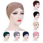 Bohemian Hijab Caps Women Stretchy Scarf Cotton Muslim Headscarf Turban Hat 