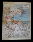   Usa     Map Of The City Of Tunis   Tunisia   Year   1927  