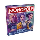 Hasbro Monopoly - K-pop Demon Hunters Edition Board Game Box New Factory Sealed