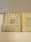  3  Mackenzie Childs Hand Painted Ceramic Trivet Coasters 3 88 x3 88  Excellent