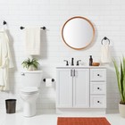4pc Classic Bath Hardware Set Oil Rubbed Bronze - Threshold  Zinc  