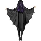 Vampire Bat Wings Adult Ladies Womens Costume Accessory Cape Black Devil Demon