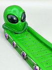 New Green Alien Head Stick Incense Burner 10  Long