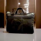 Filson Green Dryden Ballistic Nylon Briefcase 16  Long Laptop Bag No Strap As Is