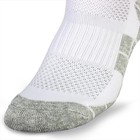 Cwvlc Soccer Socks Mens Womens Rugby Sport Softball Team Large  1-pair White 