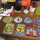 Mixed Lot Military Patches Us Army Usmc Air Force Black Hawk Mh-60r