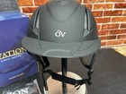 Ovation Ov Deluxe Schooler Riding Helmet Black M l Equestrian