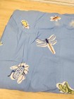 Pottery Barn Kids Bugs Insects Duvet Cover Sz F  q Bright Colorful Faded  flaw 
