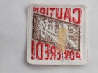 Vintage Nos Patch Schlitz Caution Powered Beer  Shirt Jacket Hat