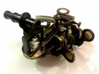 Vintage Heavy German Working Sextant 5  Marine Nautical Collectable W Wooden