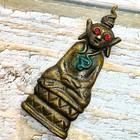 Ngung Bronze Miniature Charming Control Angel Mind Love Mien Thai Amulet  18620