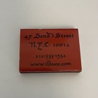 New  Modern Il Buco Nyc Restaurant New York Matchbook Full Unstruck Rare
