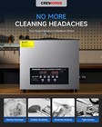 Creworks 15l Ultrasonic Cleaning Machine With Degas   Gentle Modes 450w Heater