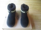 Ugg Classic Ultra Mini Alpsey Boots Flat Sheepskin Suede Sz 9 New