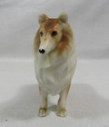 Vintage Porcelain Rough Collie Dog Figurine