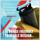 45    Snow Sled     Foldable Foam Style Toboggan For Kids   Adults Reinforced Bottom