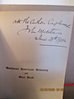Matthews American Armoury And Blue Book First Edition  Signed By John Matthews