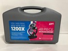 Amscope 48pc Starter 120x-1200x Compound Microscope Science Kit For Kids  black 