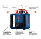 Bosch Grl800 20hvk Professional 800 Feet Self Leveling Rotary Laser Complete Kit